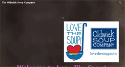 Desktop Screenshot of lovethesoup.com